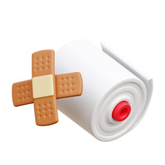Bandage 3d Icon Illustrations