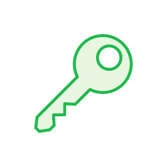 Key icon set. Key vector icon. Key symbol