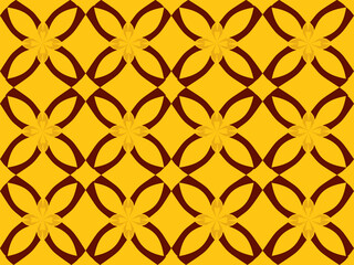 Naklejka premium seamless pattern with flowers