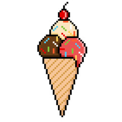 pixel icecream