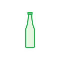 Bottle icon set. bottle vector icon