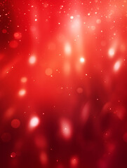 Abstract red shiny glitter Christmas background with copy space