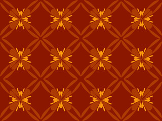 seamless pattern with flowers