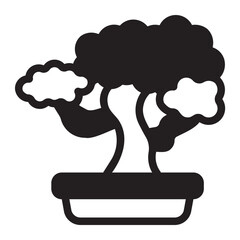 bonsai glyph icon