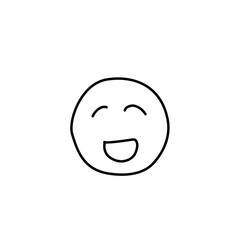 Hand Drawn Emoji Face Expression