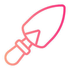 trowel gradient icon