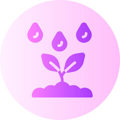 rain gradient icon