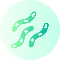 worm gradient icon