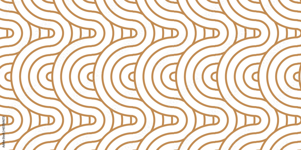 Poster seamless geometric swirl spiral pattern and abstract circle wave lines. ornament circle overlapping 