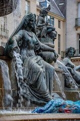 Naklejka premium fountain of neptune