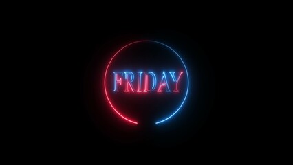 abstract glowing neon text illustration 4k 