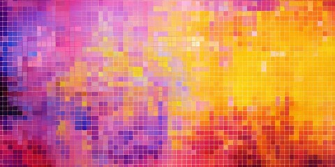 Abstract halftone gradient design, fully seamless in CMYK. Circle texture in a variety of pop art...