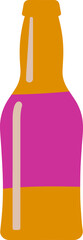 botella de vidrio de cerveza