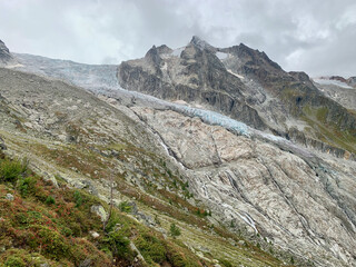 Fototapeta na wymiar Glacier du Trient en Suisse
