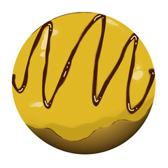 illustration of a slice of lemon