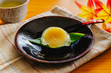 栗あんのくず餅