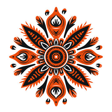 Orange, Elements of Native American Heritage