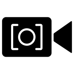 Recording Camera movie live Icon Outline