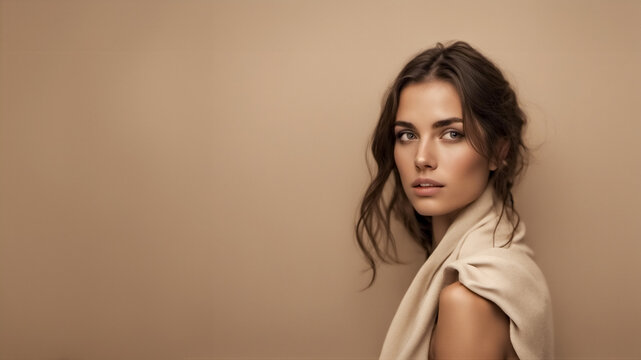 A hymn to beauty, portrait of the supemodel