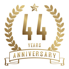 44 years anniversary celebration


