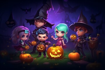 Halloween Creative Background