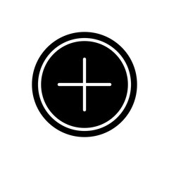 Add plus batton circle Icon
