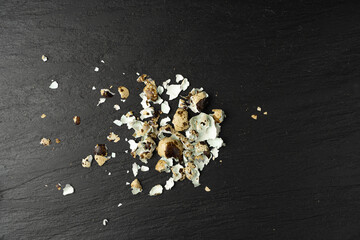 Broken Quail Egg Shell, Crushed Quail Eggshell, Calcium Supplement, Cracked Eggshells, Compost Ingredient