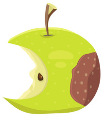 Rotten apple