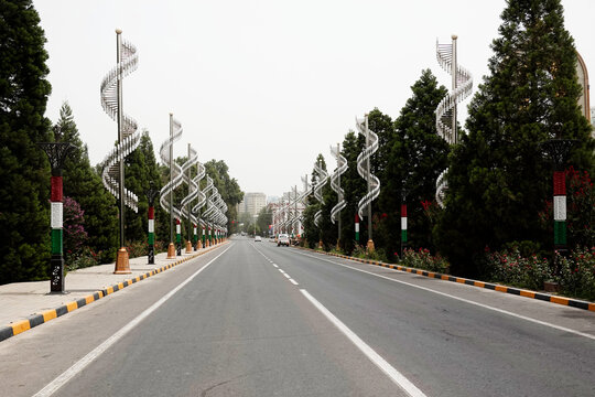 Central Dushanbe, Tajikistan