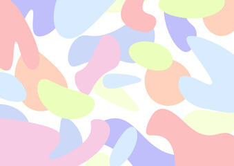 ランダムな丸のグラフィック