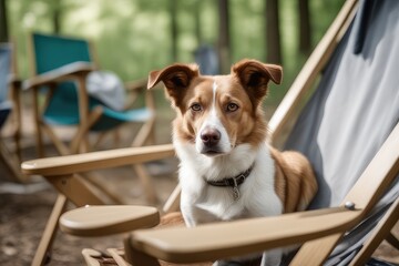 jack russell terrier sitting on a bench