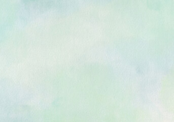 Light Blue Sky Watercolor Background