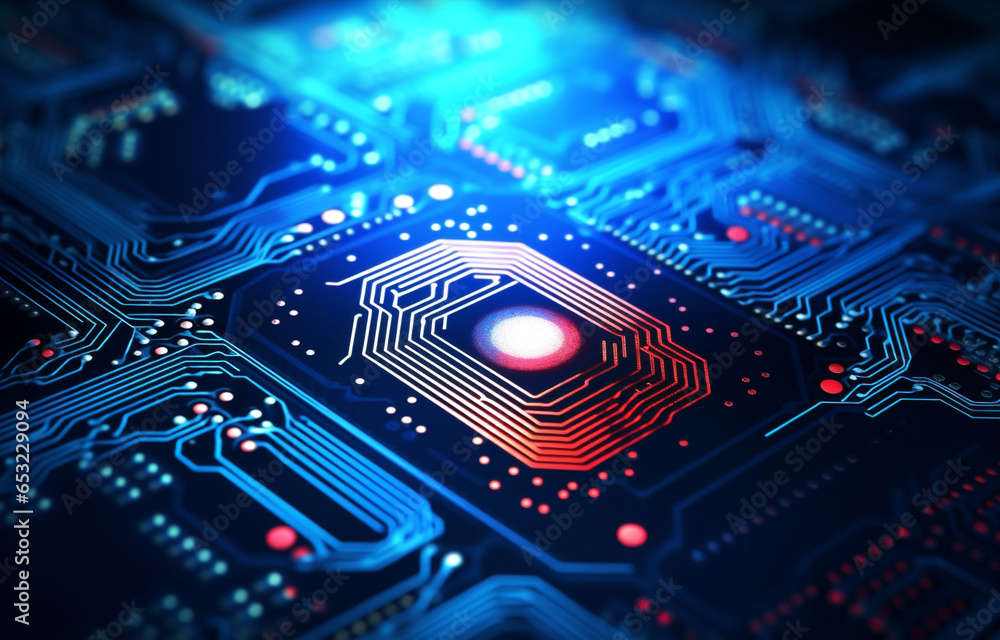 Poster digital biometric verification computer technology security fingerprint finger scanner safety identi