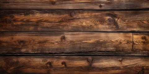 Deurstickers wood texture © Krzysztof