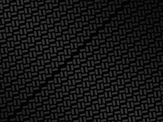 Black metal texture steel background. Perforated metal sheet.