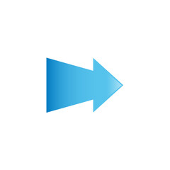 Blue arrow icon