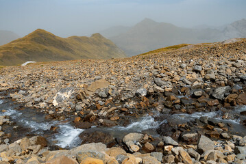 Góry wysokie w Hiszpanii, Pireneje Col de Tentes  © Elżbieta Kaps