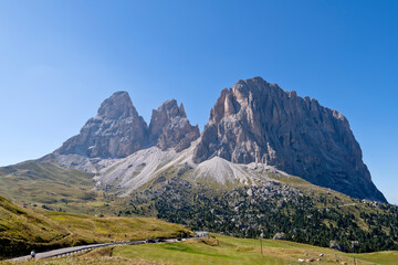 Spectacular mountain landscape, the dolomites, Italy