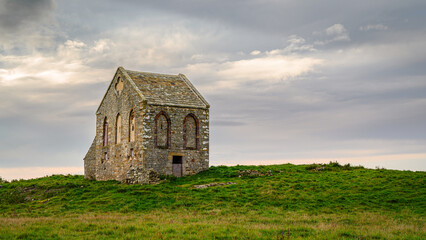 East Side of Swinburne Tithe Barn, located at Great Swinburne in Northumberland the Tithe Barn is...