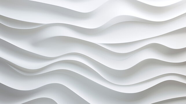wavy pattern wooden paper background white color bas relief
