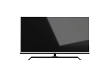 High-Resolution Television on Transparent Background