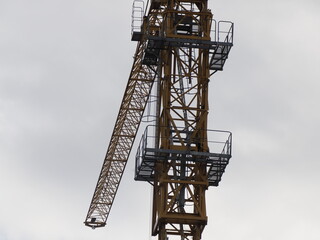 crane in Zagreb Croatia architecture city town