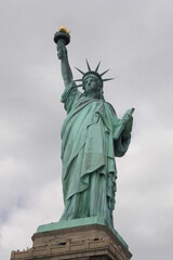 Fototapeta premium Beautiful view of American symbol Statue of Liberty - New York, USA