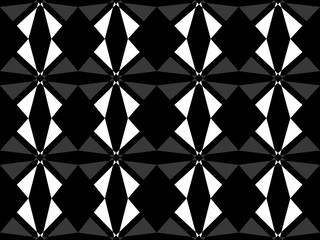 black and white seamless pattern