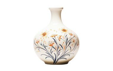 Artful Floral Arrangement vase