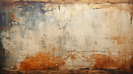 Fototapeta premium Abstract background made of old plaster with the addition of paints. Generative AI