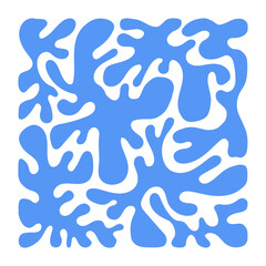 Vector illustration in simple Matisse naive and hippie groovy style, flowers and plants, floral botanic hand drawn design templates, frames and modern art prints, posters and placards