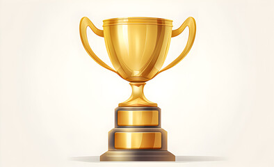 Gold cup prize to the winner, winning the competition
