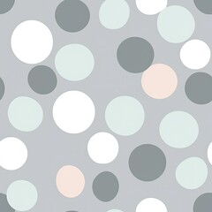 Light gray polka dot wallpaper
