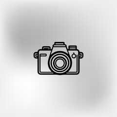photo camera vector illustration vector isolated on white background
